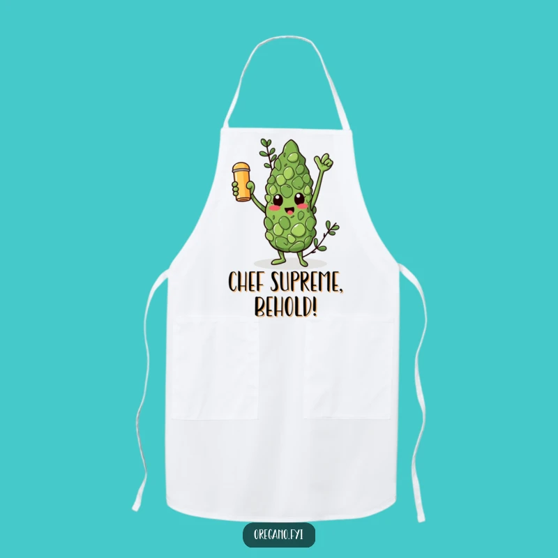 Funny Oregano Spice King Apron: Cook with Triumph Funny Gift!