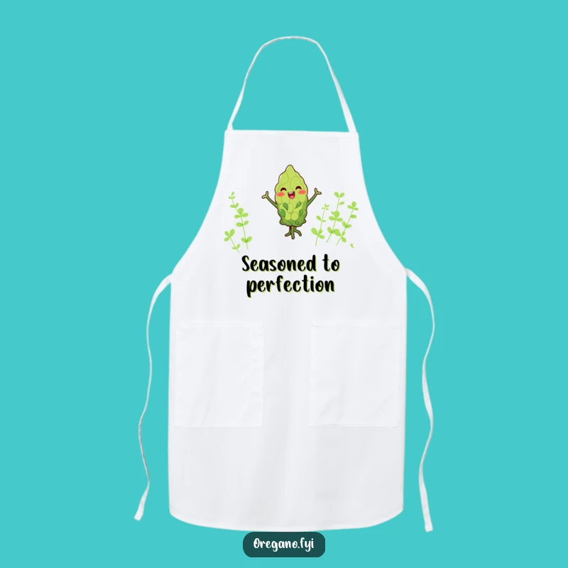 Funny Kawaii Oregano Dancer Apron Cook with Joy and Humor