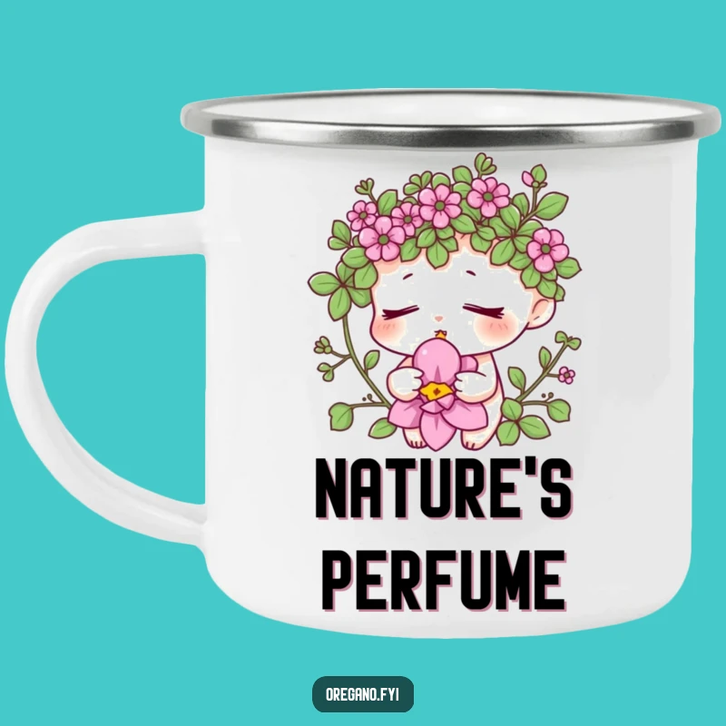 Funny Oregano Aroma Camping Mug - Sip Serenity Outdoors