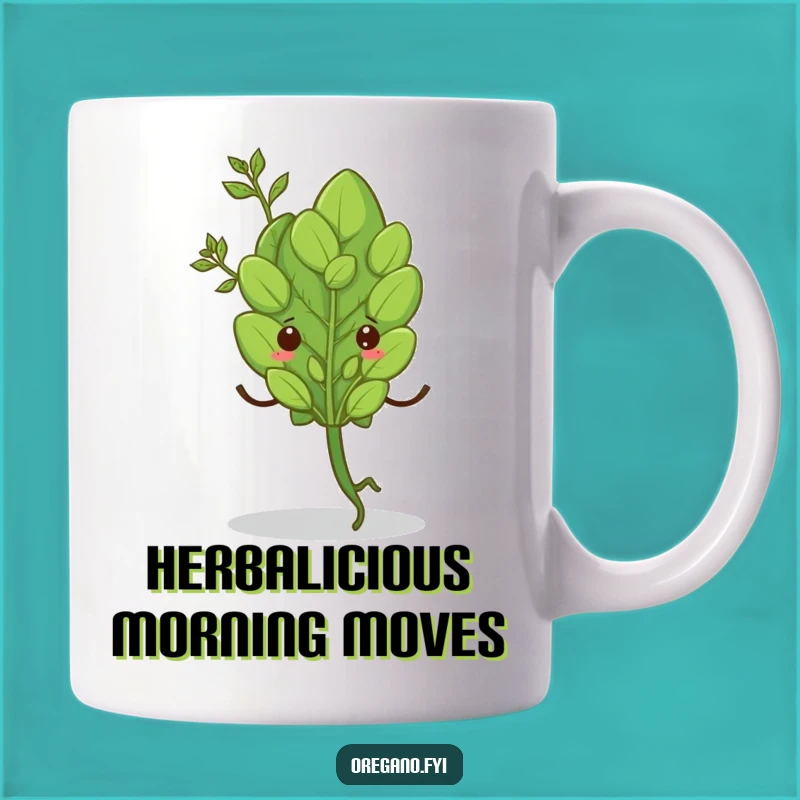 Funny Oregano Shimmy Mug - Hilarious Herb Dance Treat Gift!
