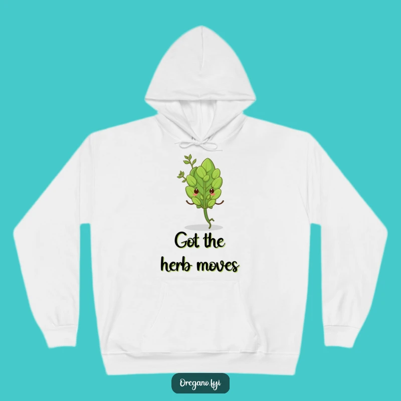 Funny Oregano Shimmy Hoodie - Cozy Herb Dance Comfort Gift!