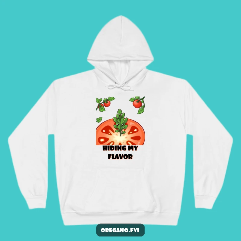 Funny Shy Oregano Tomato Hoodie: Cozy Comfort for Quiet Moments Gift