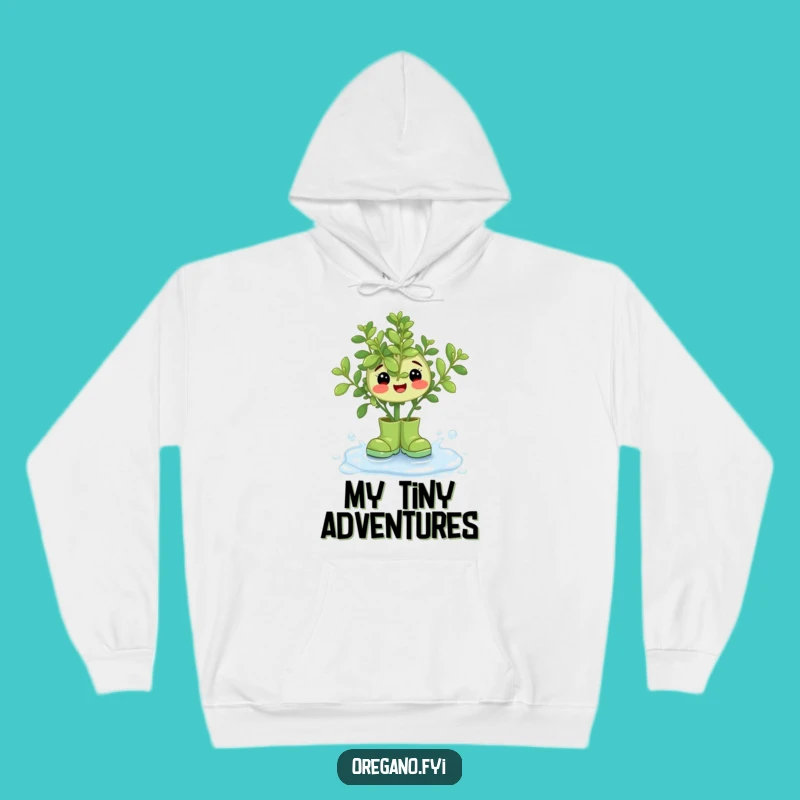 Funny Oregano Rain Boots Hoodie: Stay Cozy with This Whimsical Herb Design!