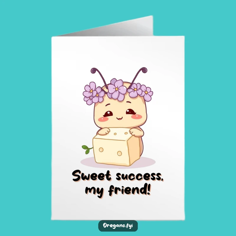 Free Printable Congrats Card: Investigating Oregano for a Sweet Downloadable Gift