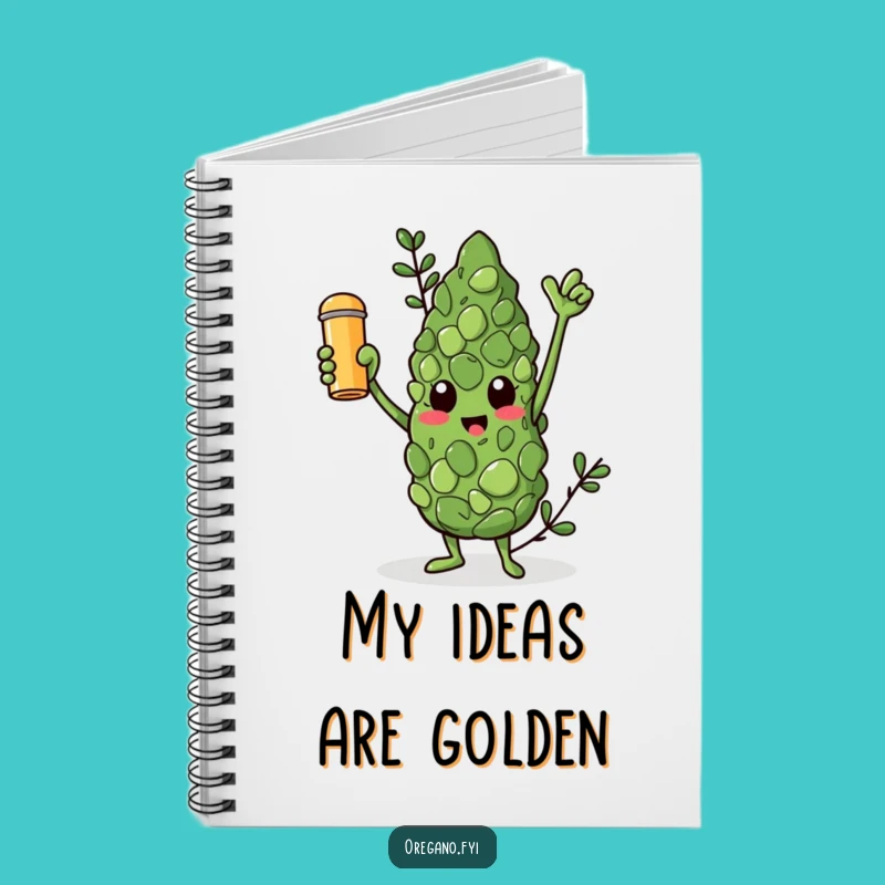 Funny Oregano Spice King Notebook: Triumph Notes Funny Gift!