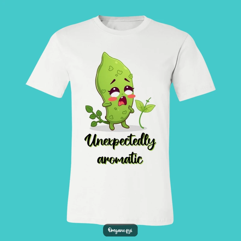 Funny Tickled Oregano T-Shirt: Wear Your Herbaceous Giggles